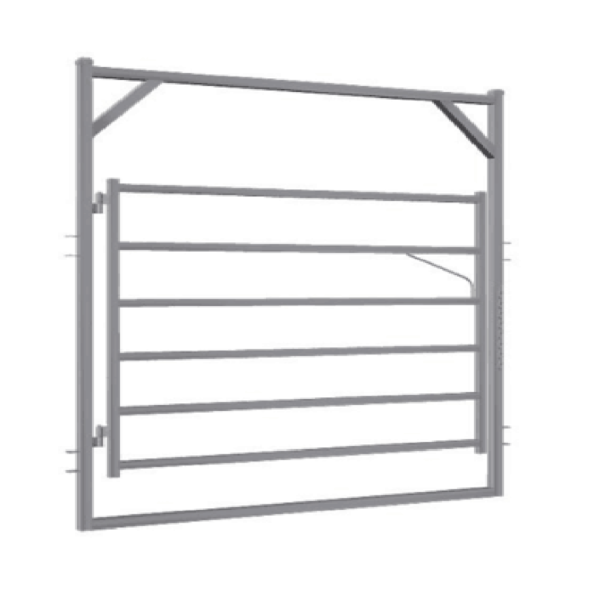 2.1m Econo Gate in Frame