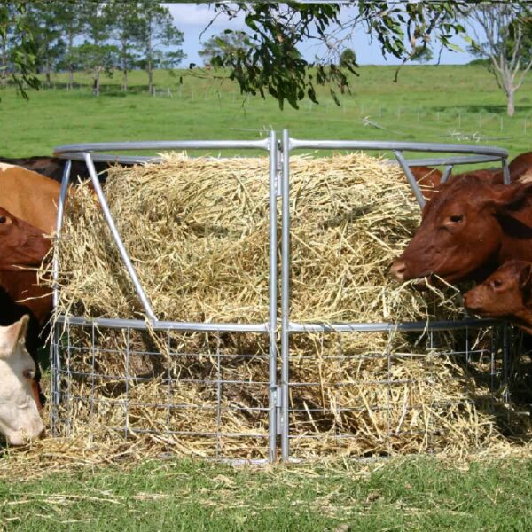 Split Round Bale Feeder